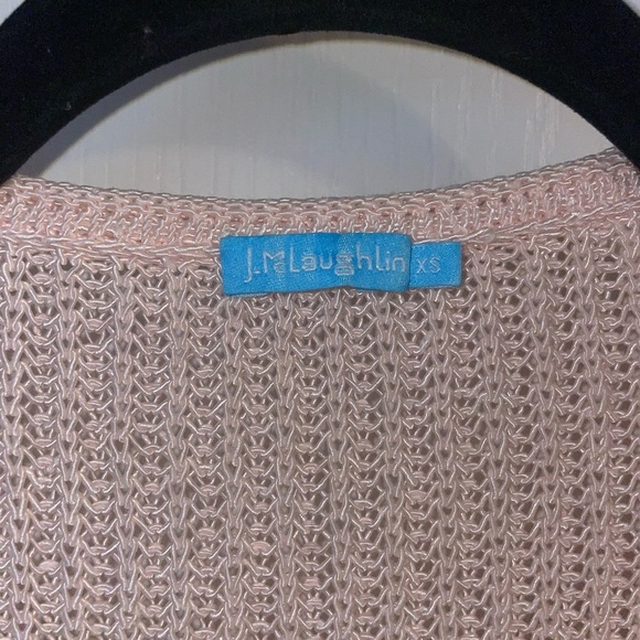 J McLaughlin‎ Donovan V-neck Pink Sweater Size XS - Picture 4 of 7
